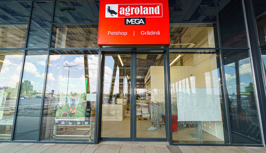 Agroland a investit 150.000 euro în deschiderea celui mai mare magazin din rețea, în Timișoara
