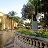 Malta GRĂDINILE BARRAKKA
